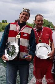 Daniel und Dominik Kocholl anl�sslich der Staatsmeisterschaft 2004